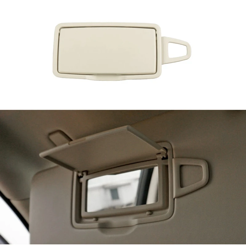 Автомобильный левый сменный солнцезащитный козырек с зеркалом для туалетного