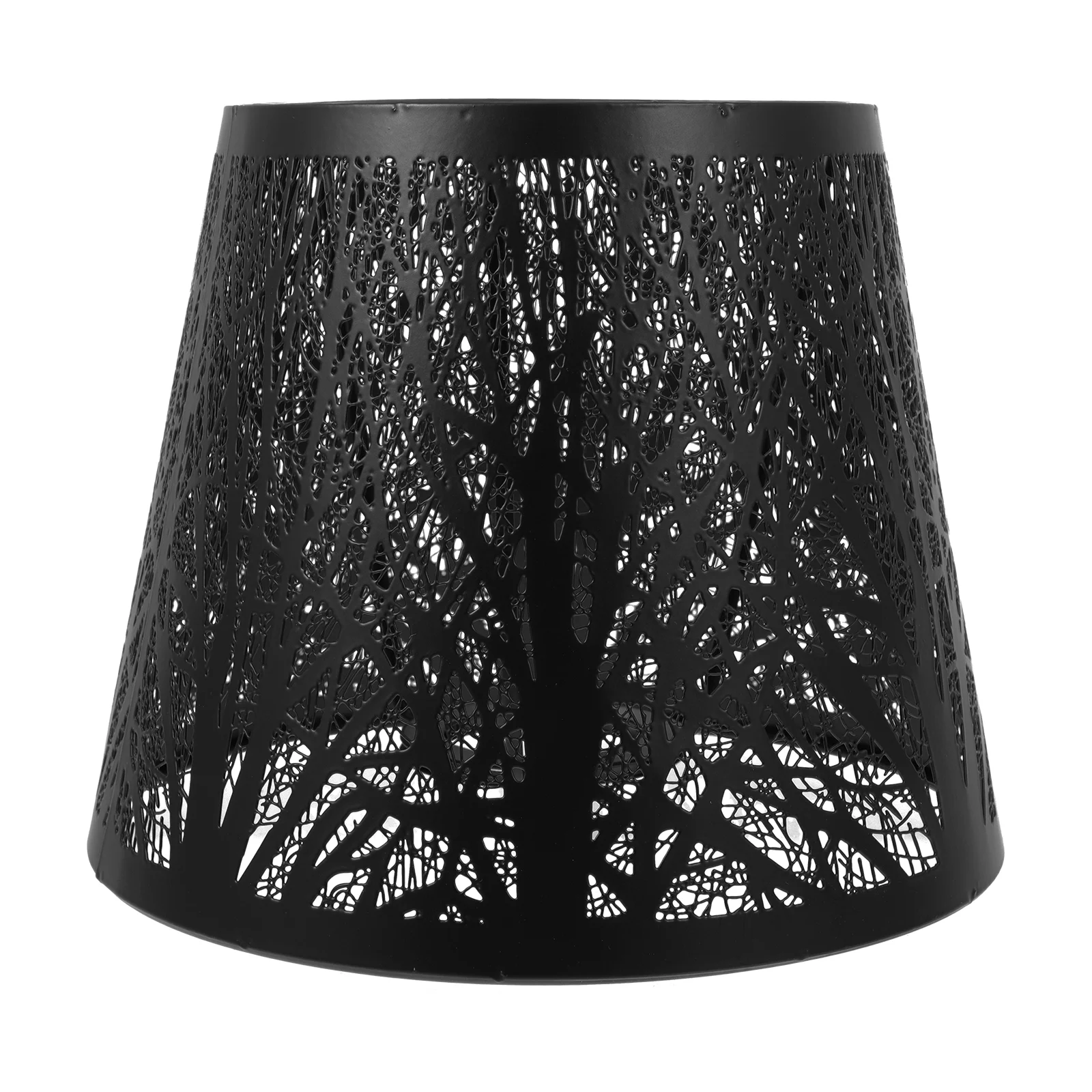 Lamp Shade Lampshade Cover Gothic Clipfloor Metal Tabletreespattern Tree Lampshades Black Bulb Replacement Lamps Small