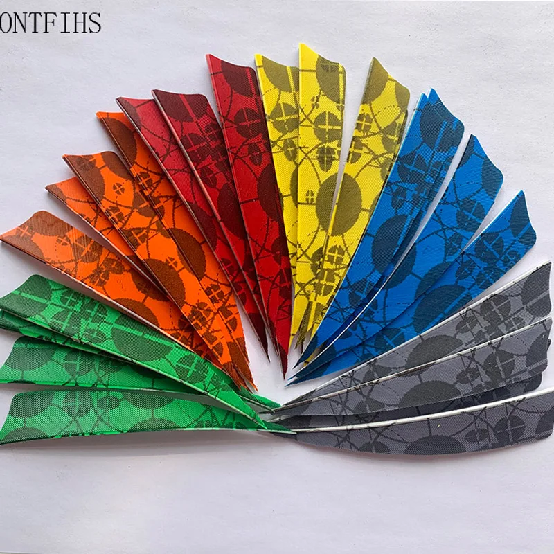 50 шт. 4-дюймовые наконечники для стрел с правым/левым крылом | Дартс