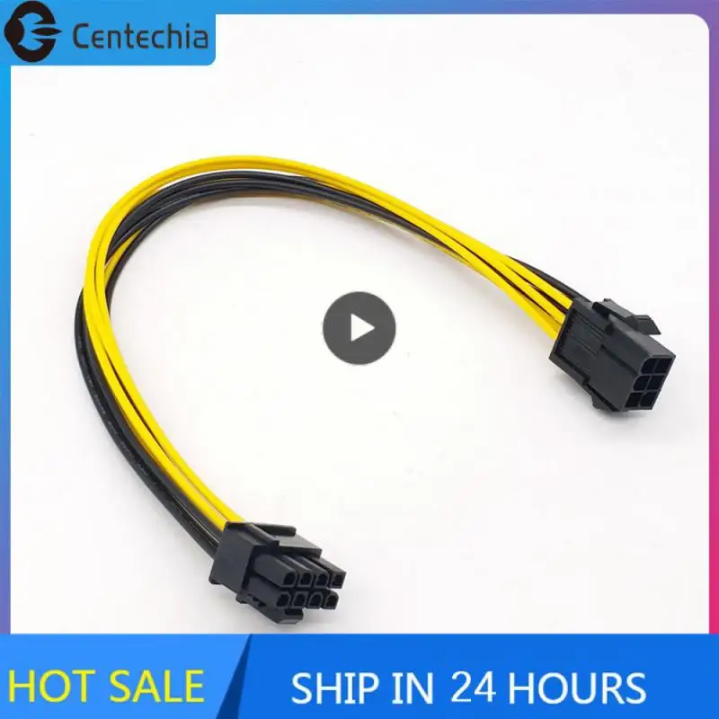 

Cable Extension Cord Enough Connectors Yellow Black Adapter Cable Stable Quality Easy To Use Graphics Adapter Cable Converter