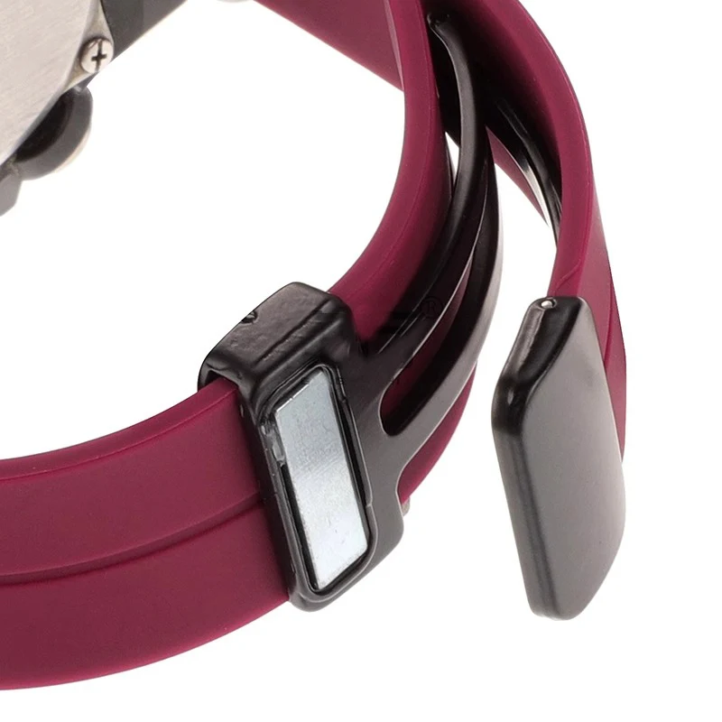 Фото Для Casio MRW-200H AE-1000W 1300 AE-1200/1500 складная пряжка магнитный силиконовый ремешок водонепроницаемая быстросъемная цепочка для часов 18 мм №4