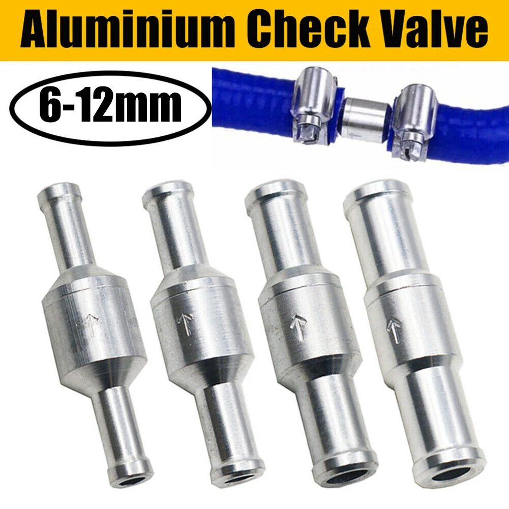 

Brand New Easy Installation Non-Return Valve Replacement Chrome 0.2-6bar 6/8/10/12mm Auminium Head Check Valve