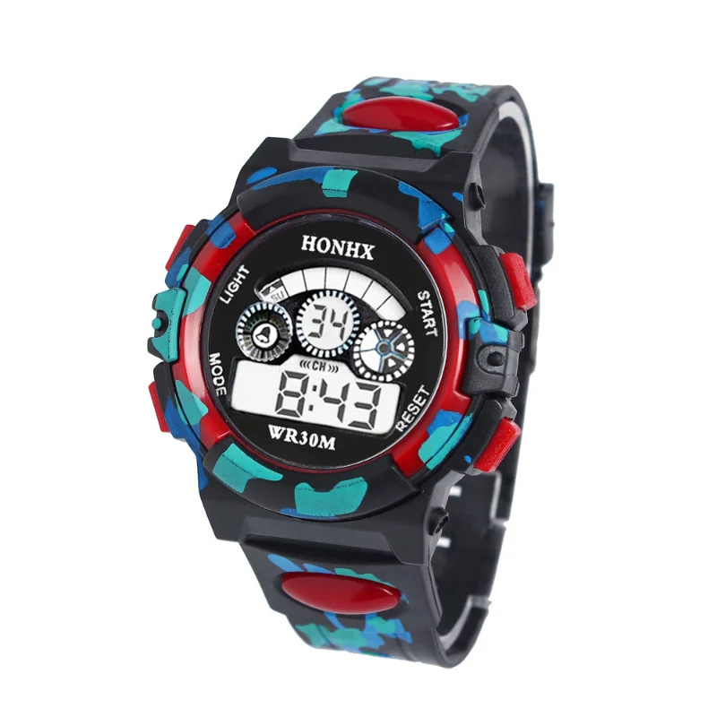 

Outdoor Multifunction Chidren Digital Watches Boys Girls Child Rubber Sports Electronic Wrist Watch Kids Date Clock Reloj