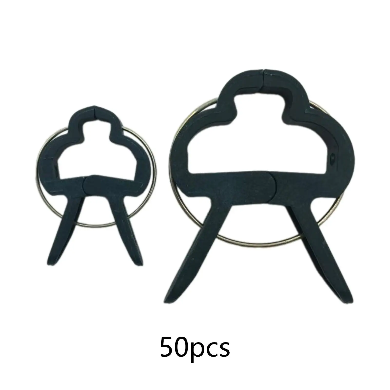 50 шт. зажимы для растений многоразовые садовые клипсы с подставкой огурцов