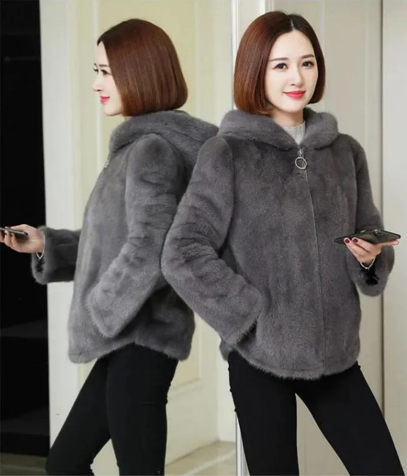 Женское бархатное утепленное пальто женская зимняя универсальная верхняя