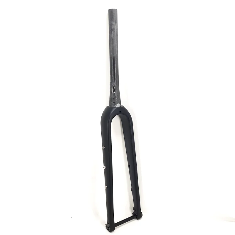 CW Gravel Fork 700C Disc Full Carbon Fiber Road Bike 100*12mm for bicycle frame carbon fork 700*45C/650B*2.1 | Спорт и развлечения
