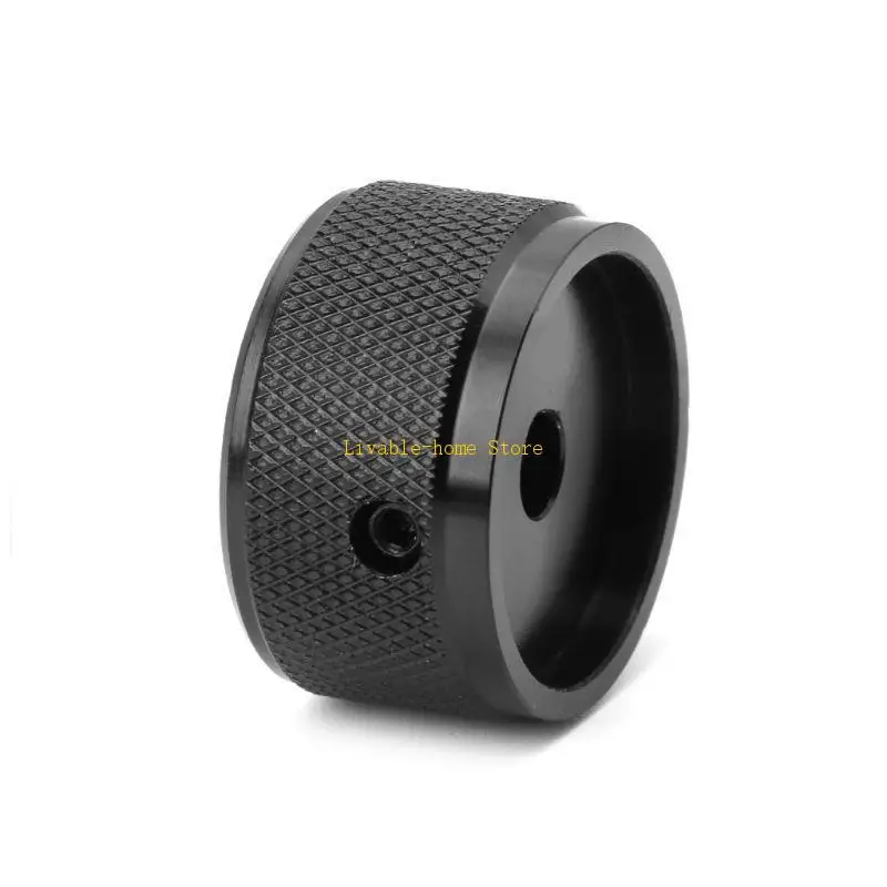 

Ручка потенциометра черная металлическая 30х17 мм