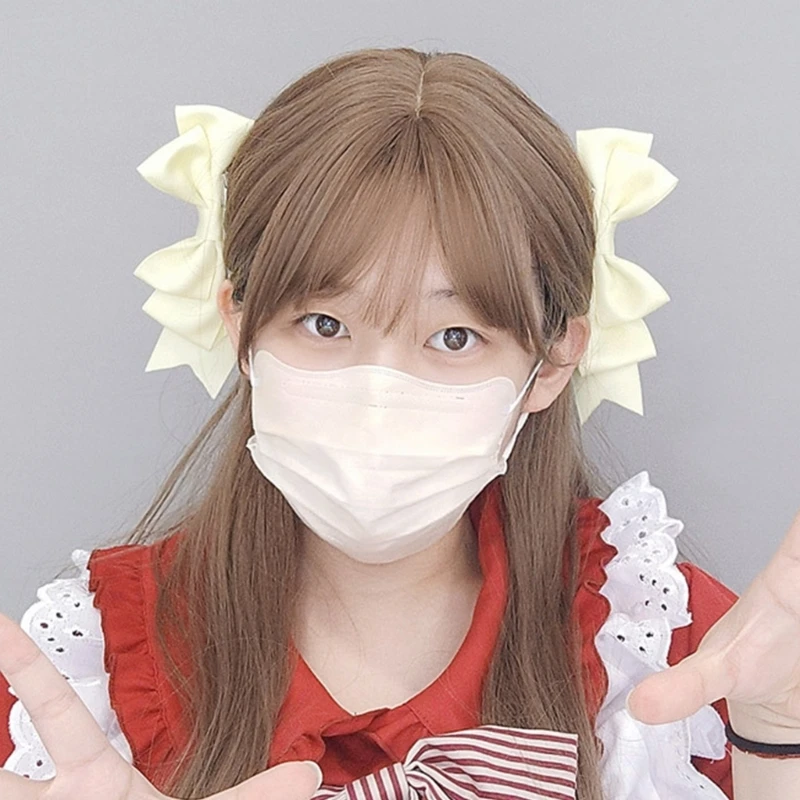 

2Pcs Large Bow Hair Clip Hair Barrettes Cute Sweet Bowknot Hair Clamps Hairpins for Girls Women Thin Hair Thick Hair