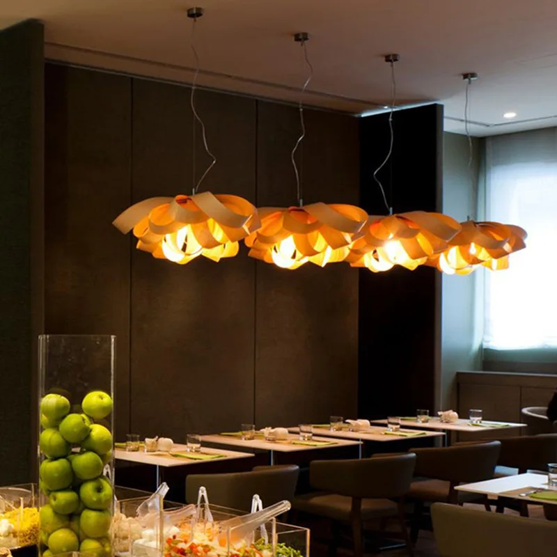 

Современная декоративная светодиодная Люстра для ресторана, Скандинавская лампа для гостиной, спальни, обеденного стола, потолочные светильники, арт-освещение в стиле лофт для бара