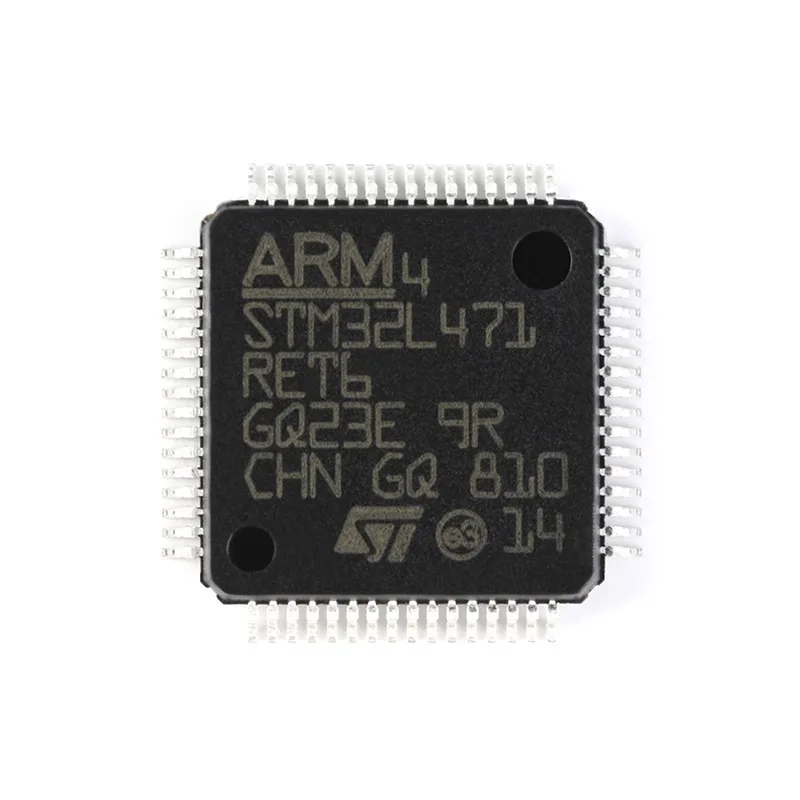 

10pcs/Lot STM32L471RET6 LQFP-64 ARM Microcontrollers MCU Ultra-low-power FPU Arm Cortex-M4 MCU 80 MHz 512 Kbytes of Flash