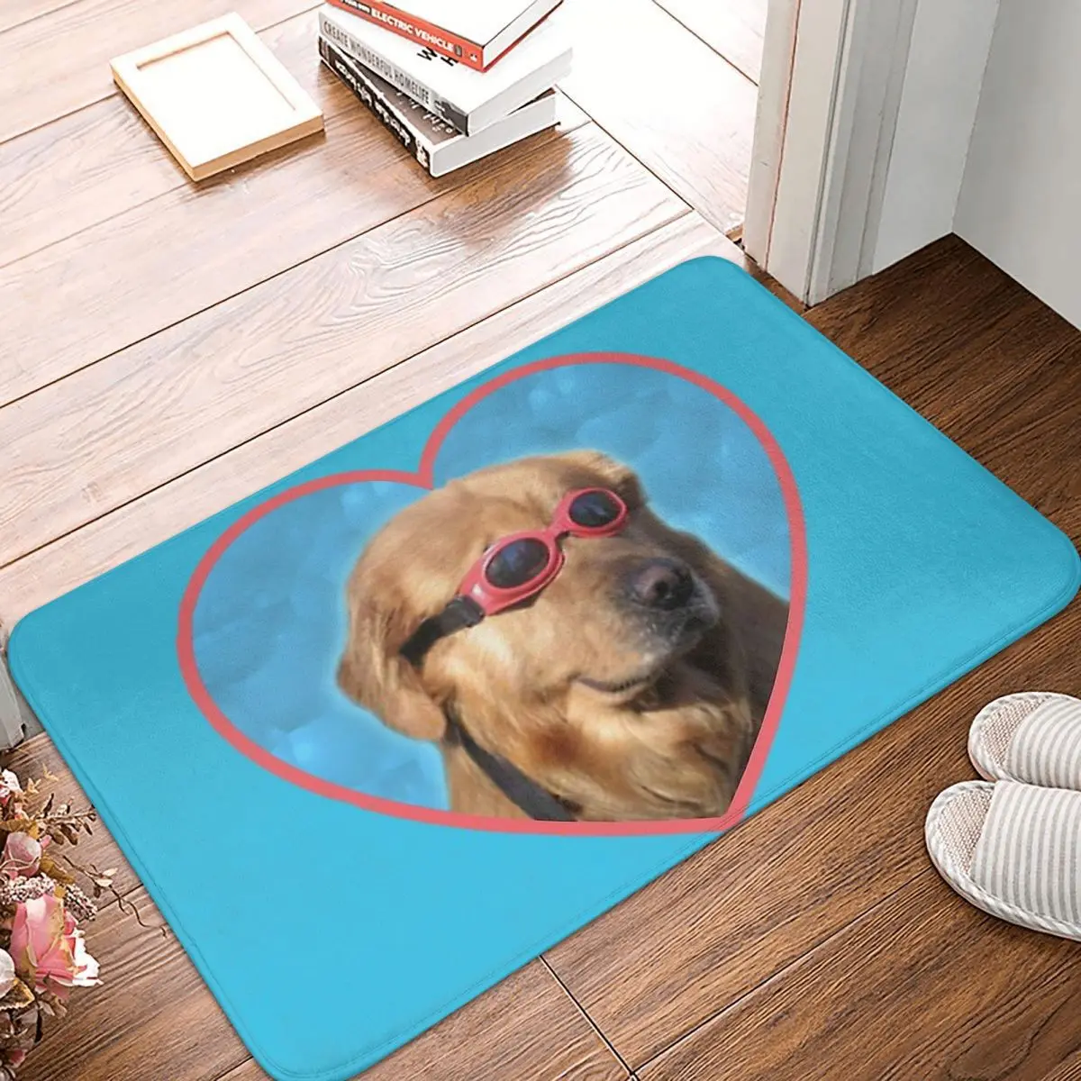 

Нескользящий коврик для ванной комнаты Сиба-ину, наклейки для собак, коврик для спальни, домашний декор