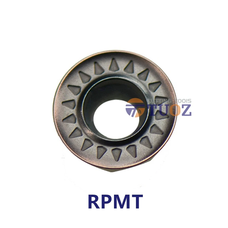 

Original 100% RPMT08T2MOE-JS VP15TF Milling Carbide Insert Lathe Milling RPMT 08T2 R4 MOE CNC Tools Milling Cutter Finishin