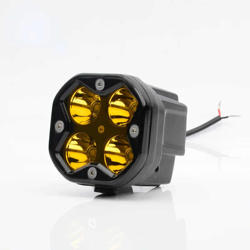 

2022 LITU 40W LED Work Light with Heat-Resistant Aluminum Alloy Lamp Cup for Motorcycle spotlights mini driving light