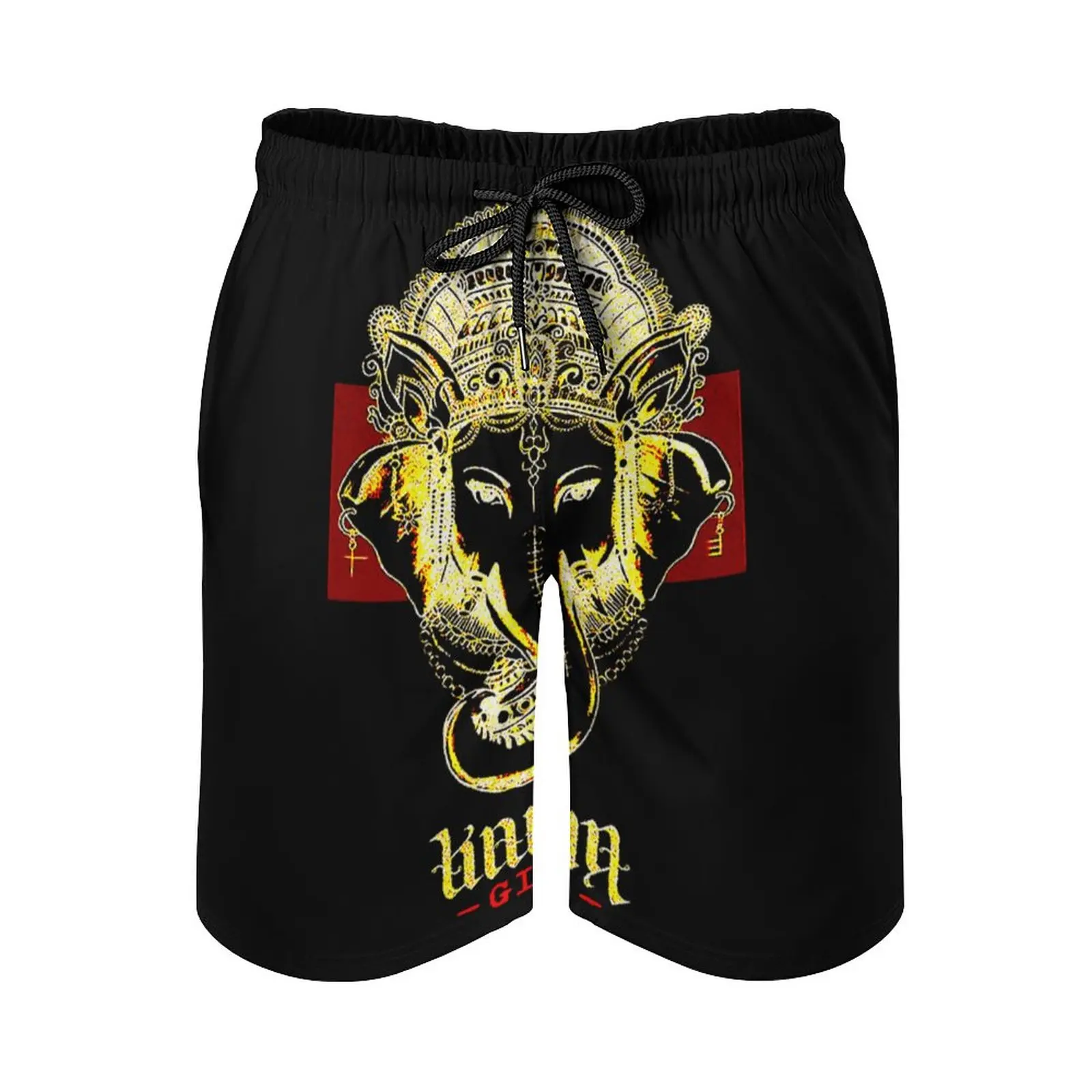 

Beach Pants Anime Causal Indochine Band Pop Rock62307538 Breathable Quick Dry Top Quality Casual Adjustable Drawstring Loose Ela