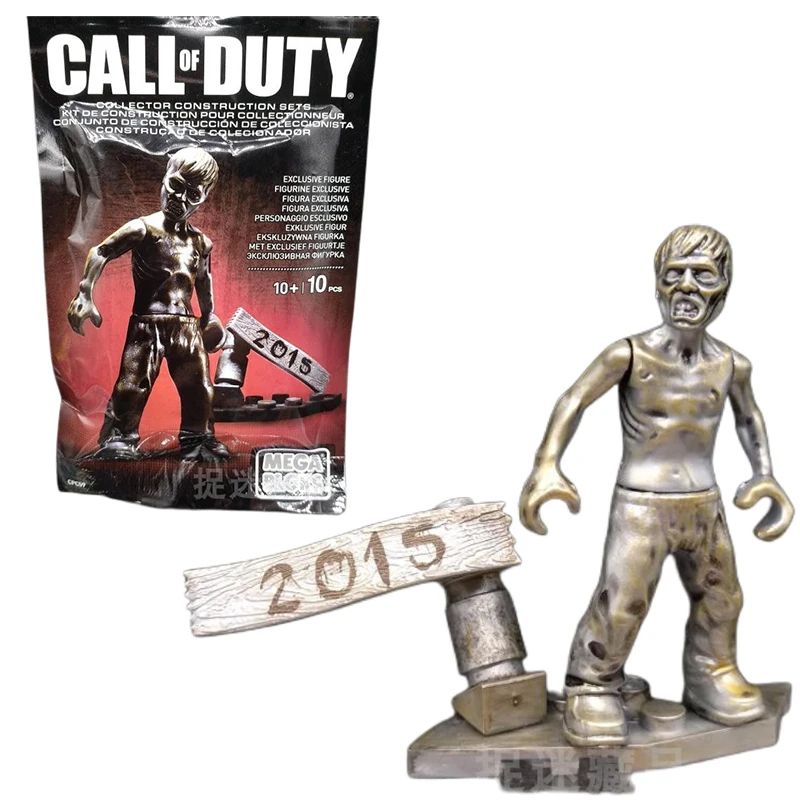 

Коллекционные строительные наборы Mega Bloks Call of Duty, 10 шт., эксклюзивные фигурки 2015, куклы зомби, ограниченная серия, экшн-модели, игрушки