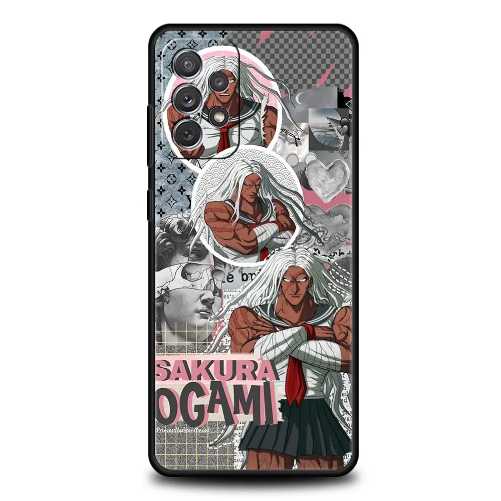 Аниме Чехол Danganronpa для телефона Samsung Galaxy A51 A71 A41 A31 A21S A11 A01 A03S A13 A23 A33 A53 A73 5G A12 A32