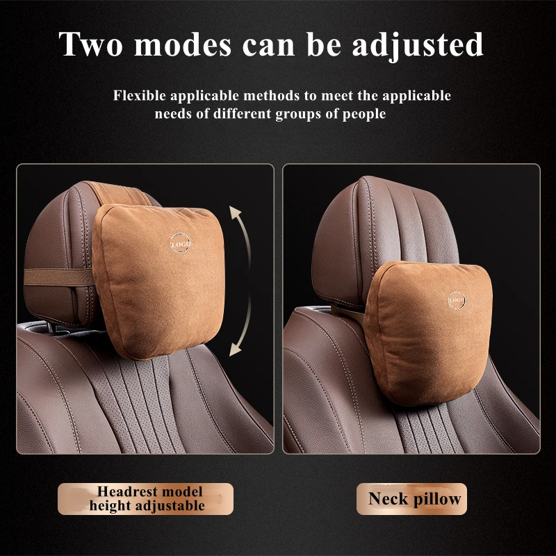 Автомобильная подушка для Skoda подголовник шеи подходит Fabia Roomster Octavia Rapid A5 Superb Kodiaq