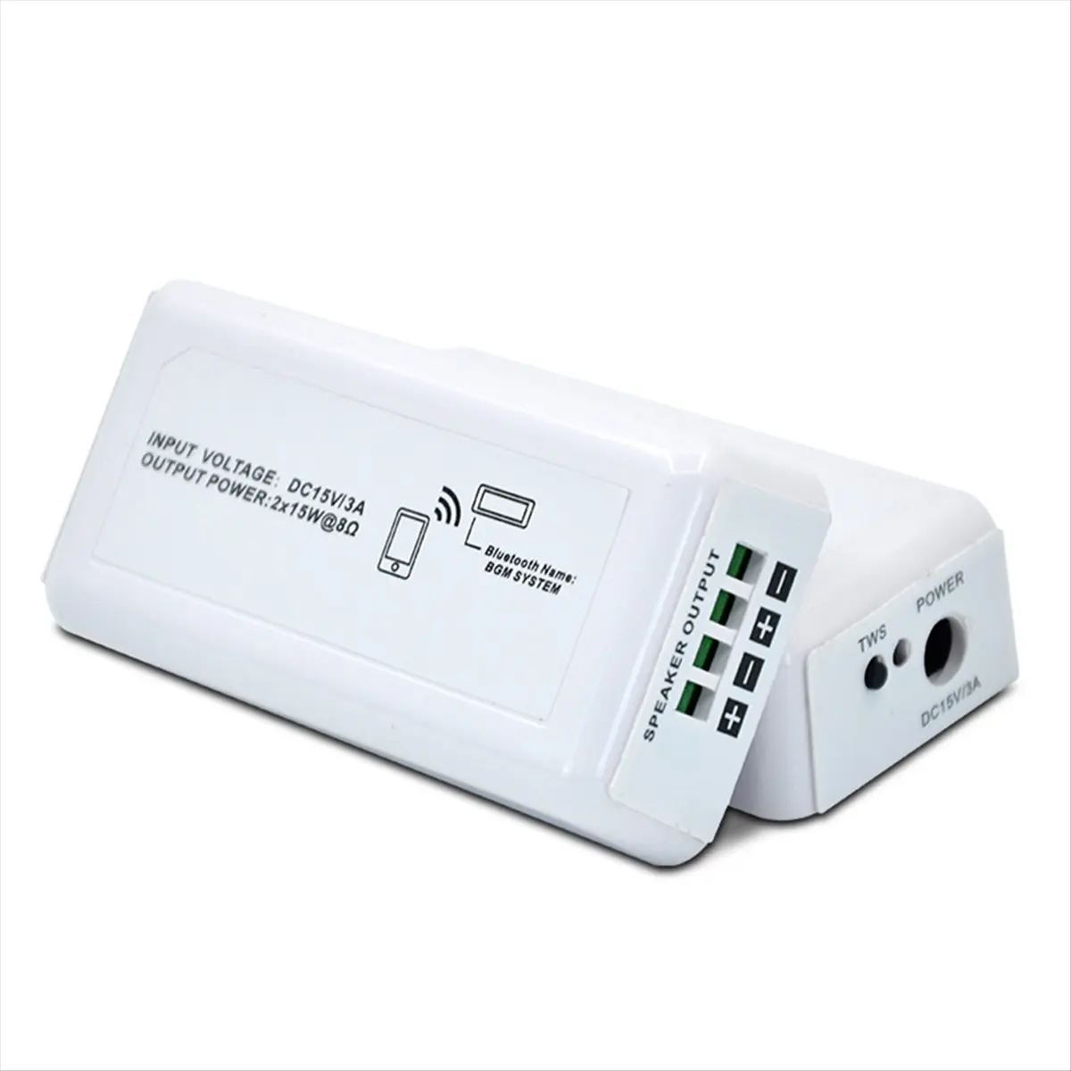 Фото (DT93) Bluetooth-усилитель звука для дома, мощность 15 Вт x 2, мини-усилитель для звуковой системы в ванной, музыкальные колонки для стен и потолка, вилка стандарта ЕС №3