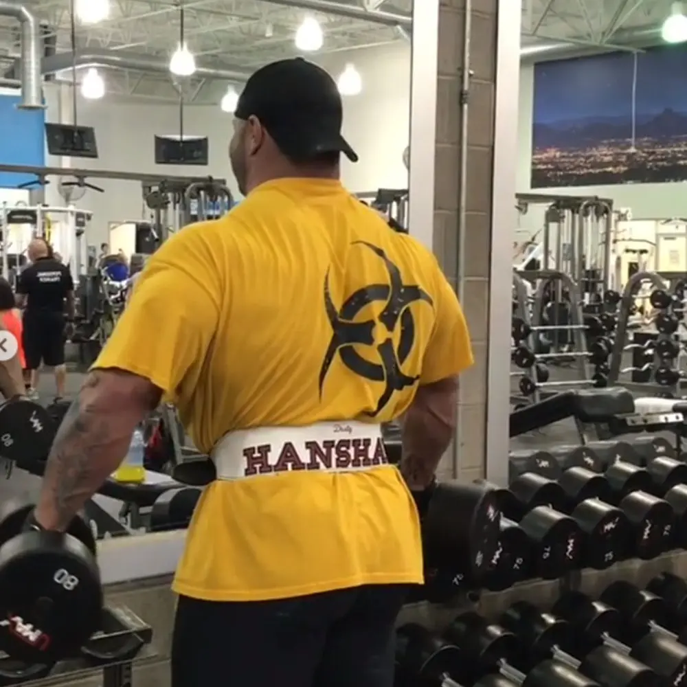 Футболка мужская Спортивная с принтом повседневная хлопковая рубашка коротким