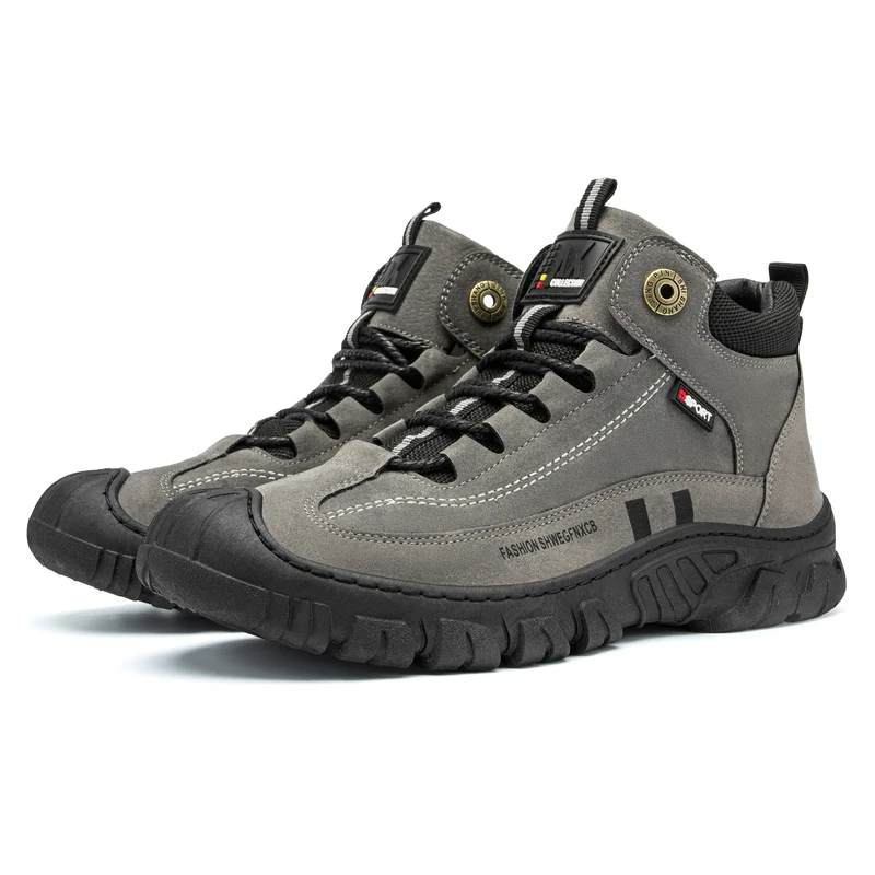 Men's Hiking Shoes Waterproof Winter Sports Hiking Boots Men's Luxury Designer Outdoor Safety Sneakers Men