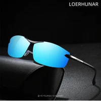 fashionable mens metal alloy cycling color changing sunglasses outdoor ultraviolet radiation proof summer polarized sunglasses