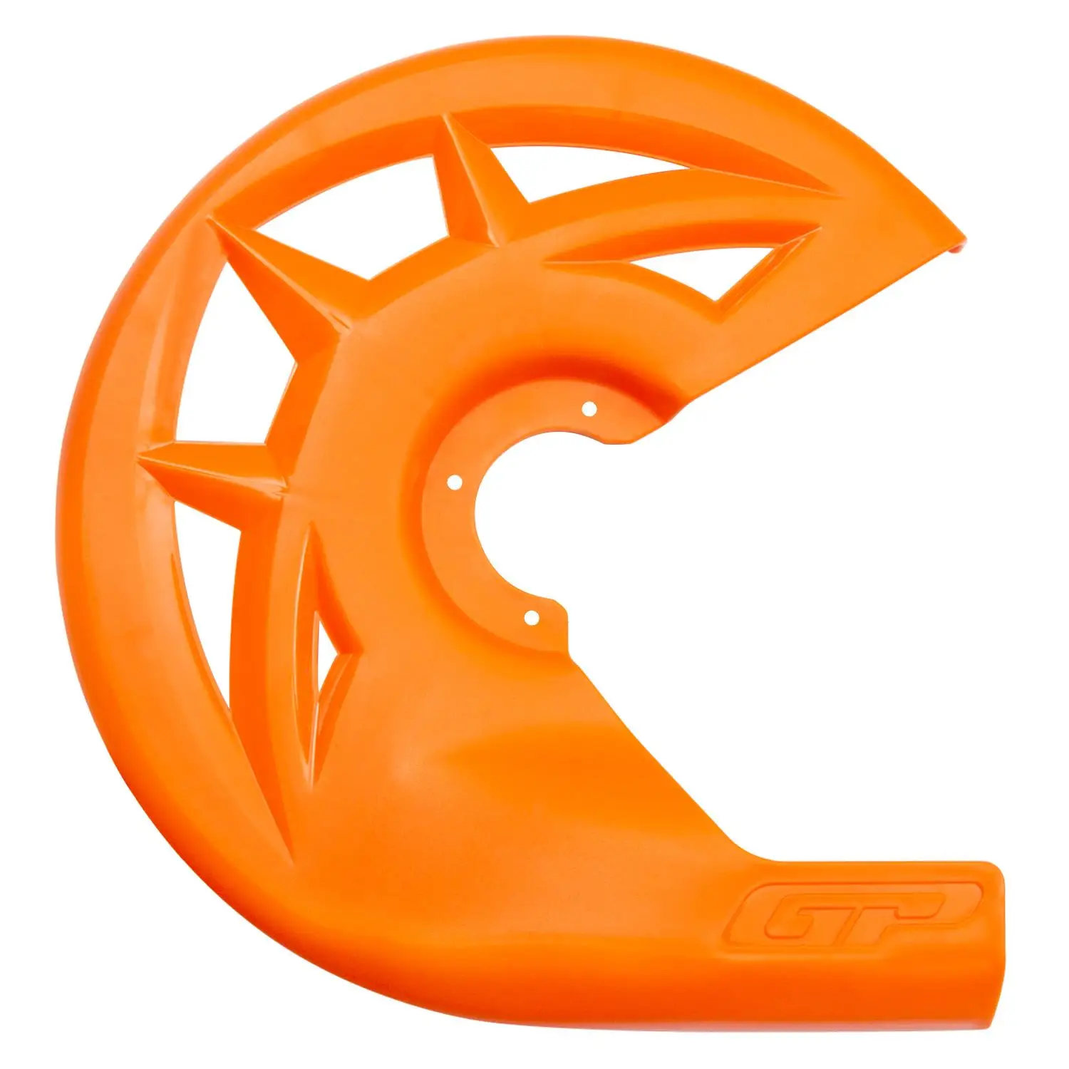 GP Kompozit For EXC 250 2013-2022 Compatible Plastic Front Disc Guard Orange