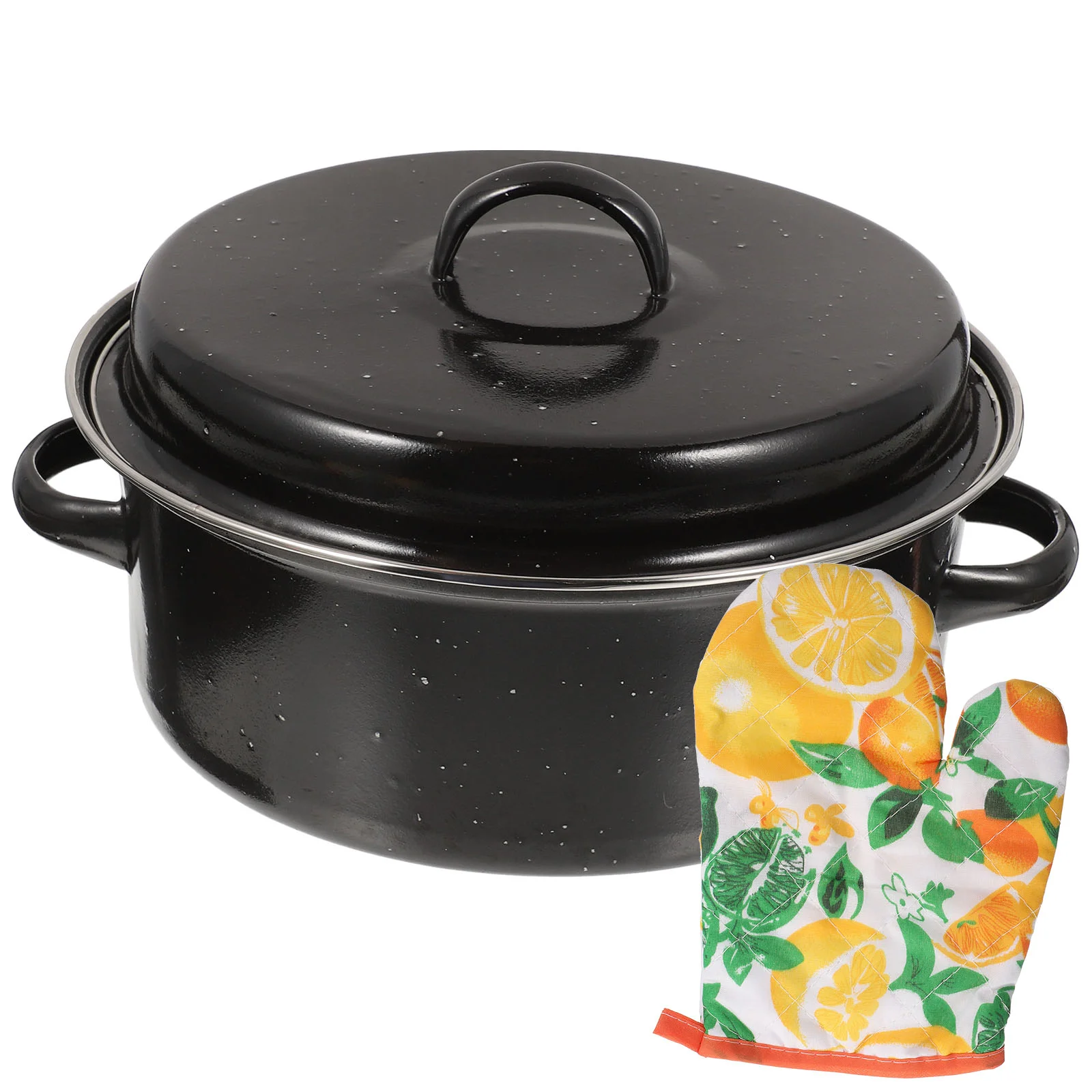 

Kitchen Turkey Plate Chestnut Potato Stove Baking Tray Round Household Roasting Chicken Chinese Cooking Accessory Roasted Pan