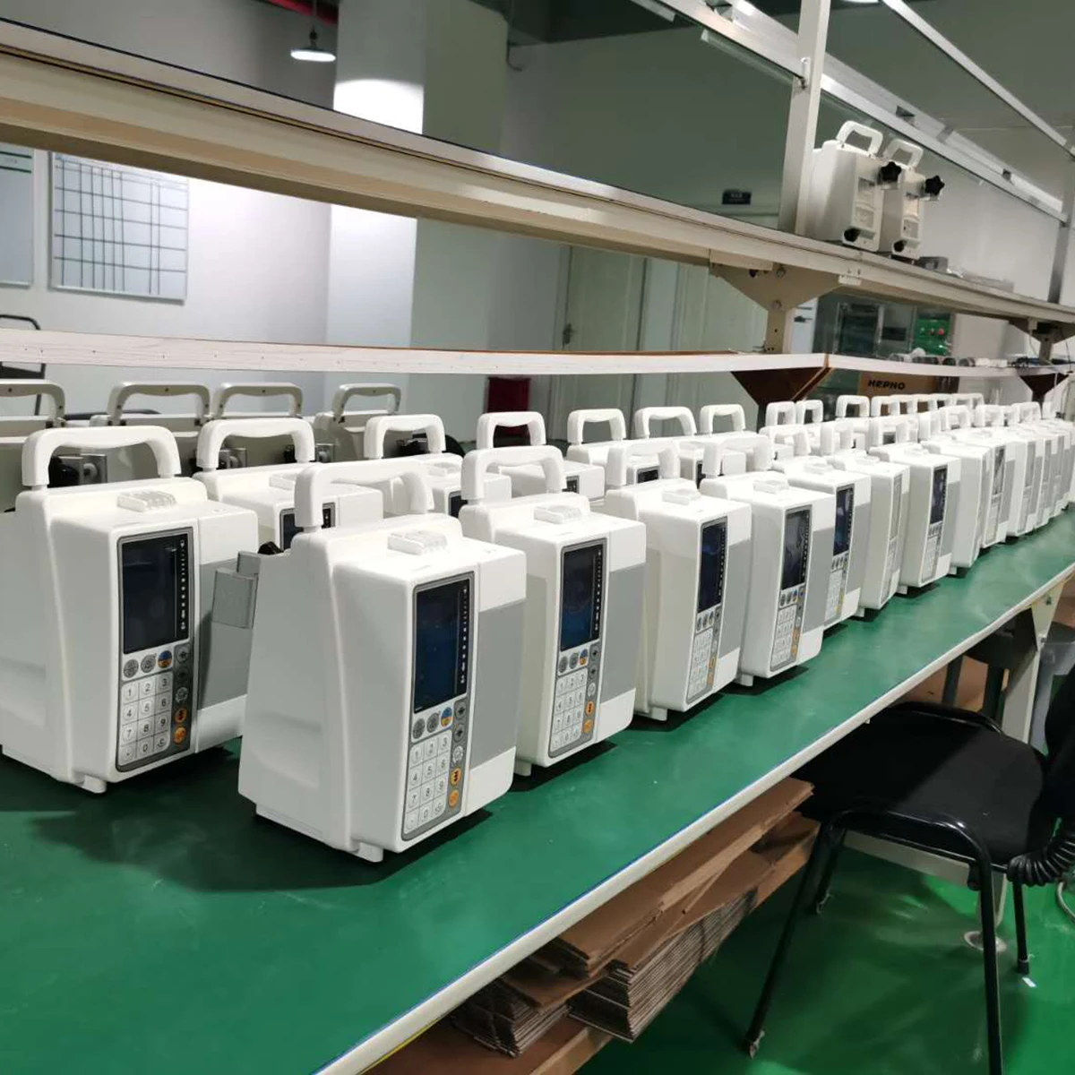 Насос для шприца с высоким расходом Автоматический Объемный шприц инфузии IV