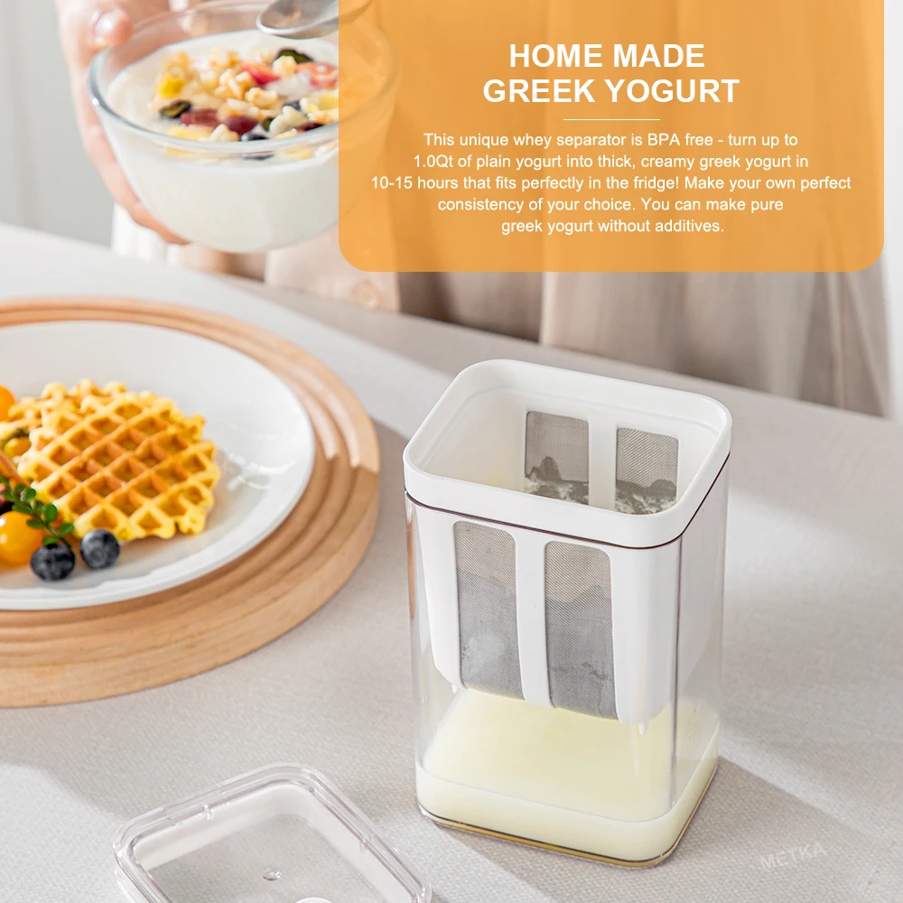 Ситечко для йогурта многоразовый сырный йогурт из нержавеющей стали фильтр с