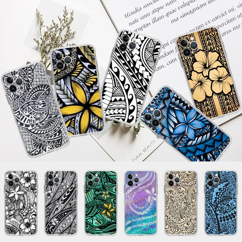 

Yinuoda Maori Tribal Samoan Polynesian Phone Case Silicone Soft for iphone 14 13 12 11 Pro Mini XS MAX 8 7 6 Plus X XS XR Cover
