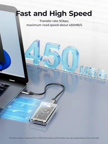 ORICO прозрачный корпус для mSATA SSD