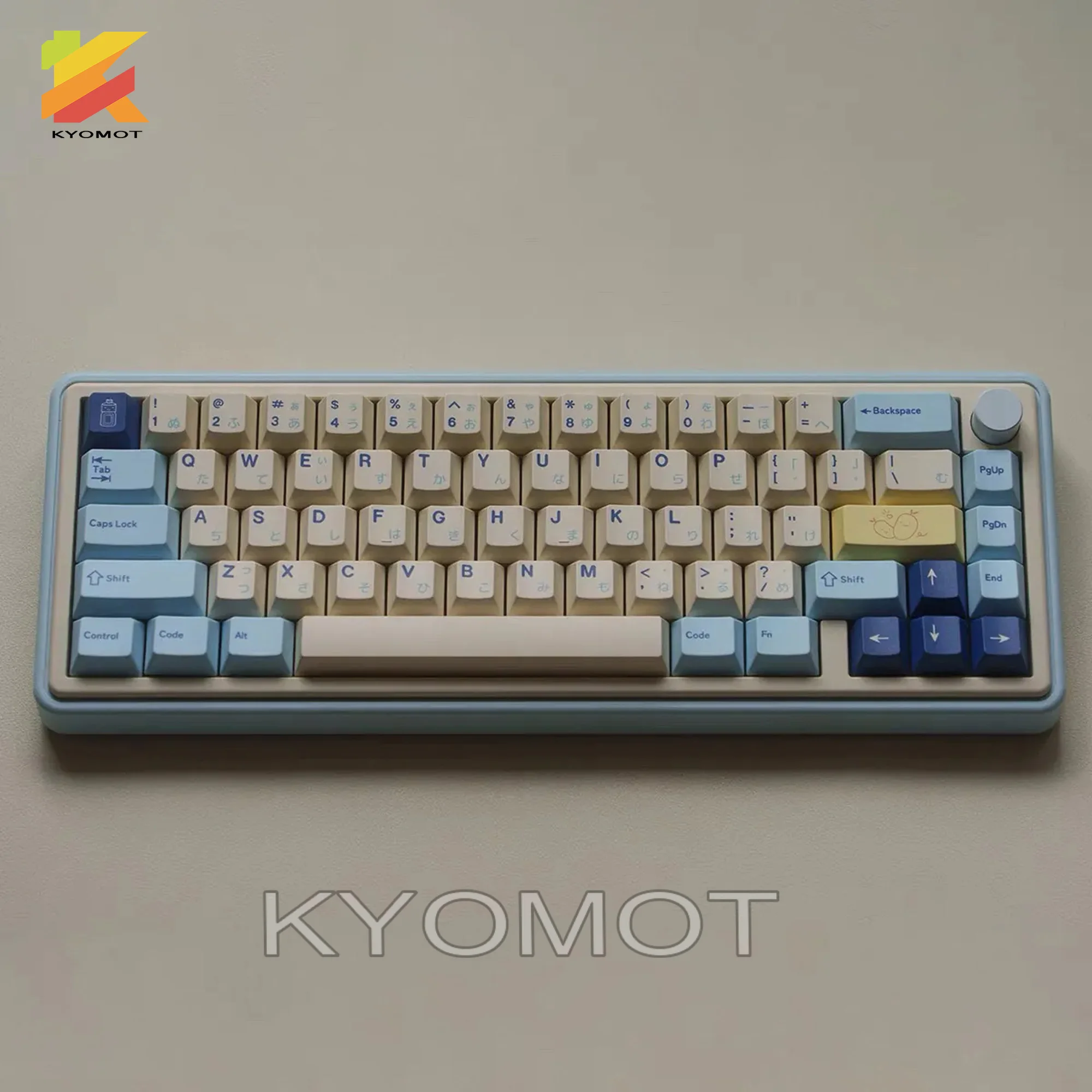 KYOMOT 156 клавиш йогурт тема PBT Cherry Profile для MX Switch