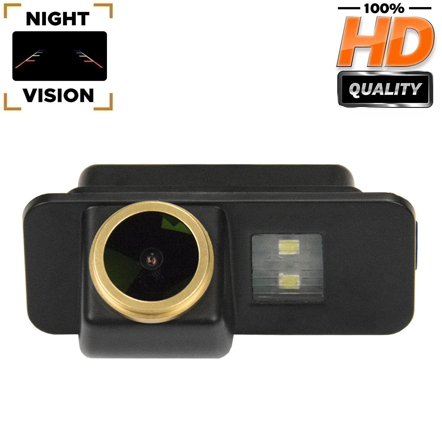 

HD 720p Rear View Backup Camera for FORD Ranger Fiesta/Kuga/S-Max/Mondeo/Focus II , Reversing Backup License Plate Light Camera