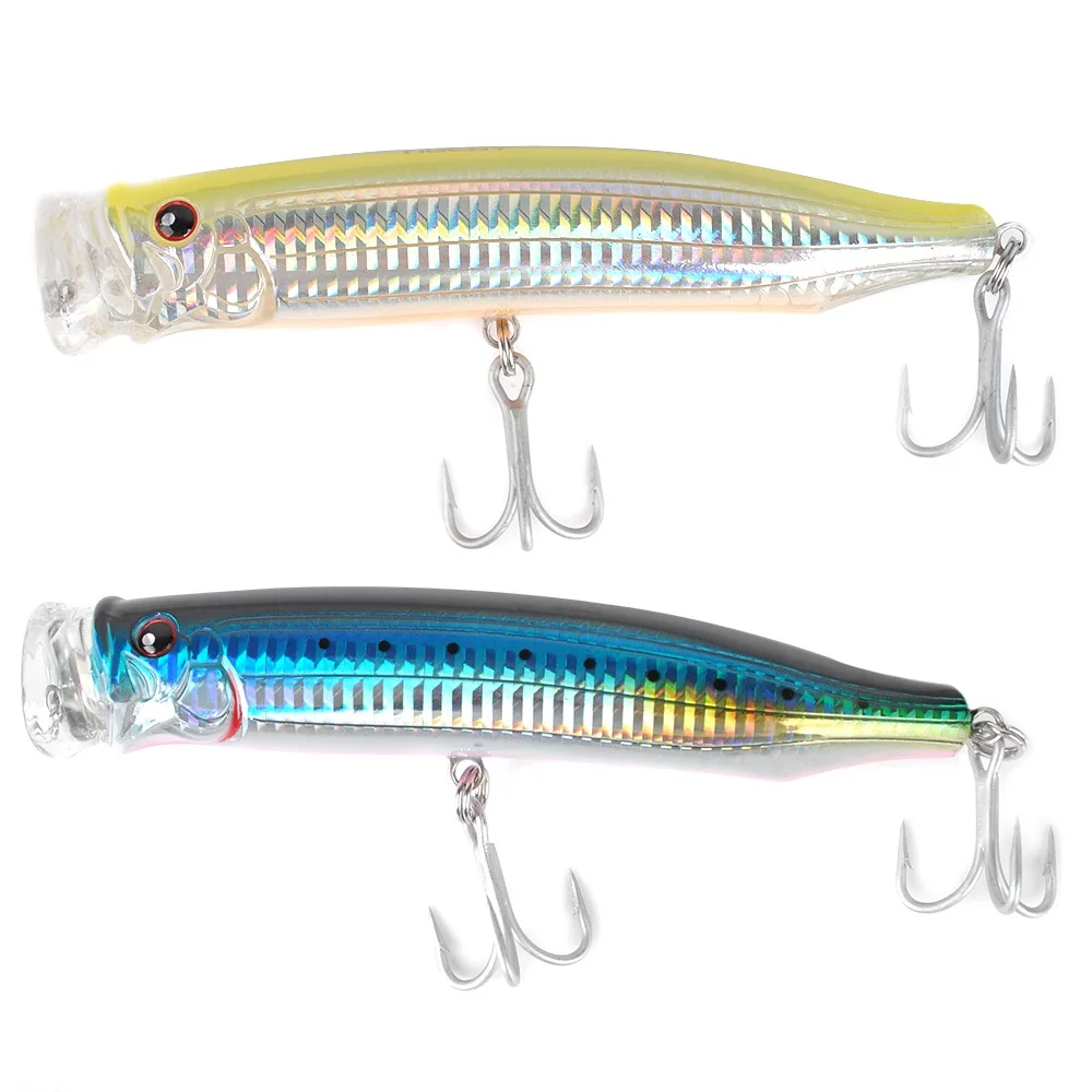 

Рыболовная Приманка Topwater Popper, приманка, жесткая приманка, искусственная морская приманка, 150 мм, рыболовная снасть для ловли на берегу Marlin GT