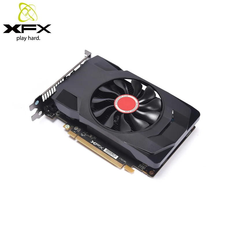 Видеокарта XFX RX 550 4G 4096 бит GDDR5 6000 ×2160 графическая карта RX550 4 Гб Radeon HDMI мгц