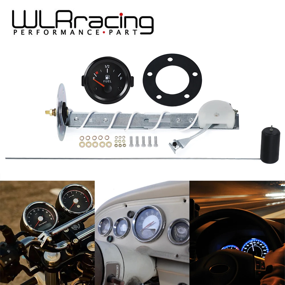 

Универсальный 2 "52 мм датчик уровня топлива автомобильный счетчик транспортного средства с датчиком поплавка топлива белый светодиодный св...