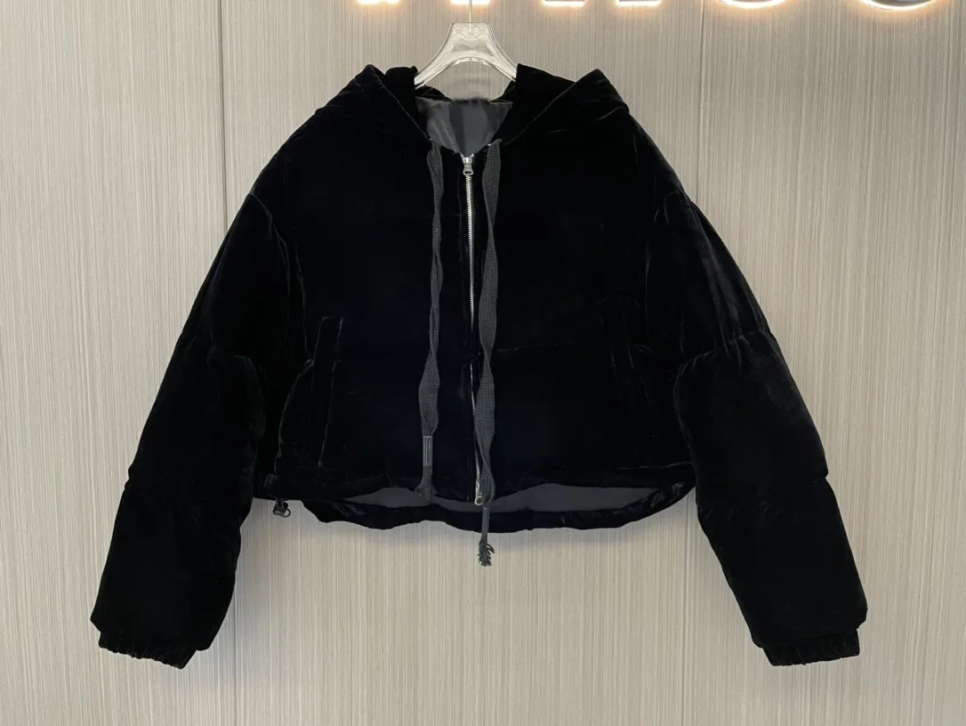 

Женская одежда 2023, белый гусиный пух и шелковая куртка, новинка зимы 102,5