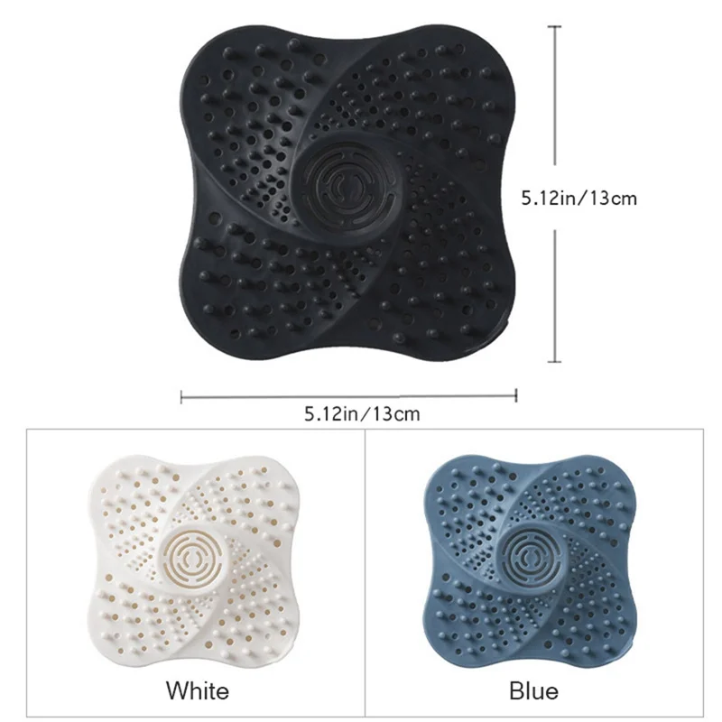 Anti-blocking Hair Catcher Plug Trap Stoppers Shower Floor Drain Covers Sink Strainer Filter Bathroom Kitchen Accessories |