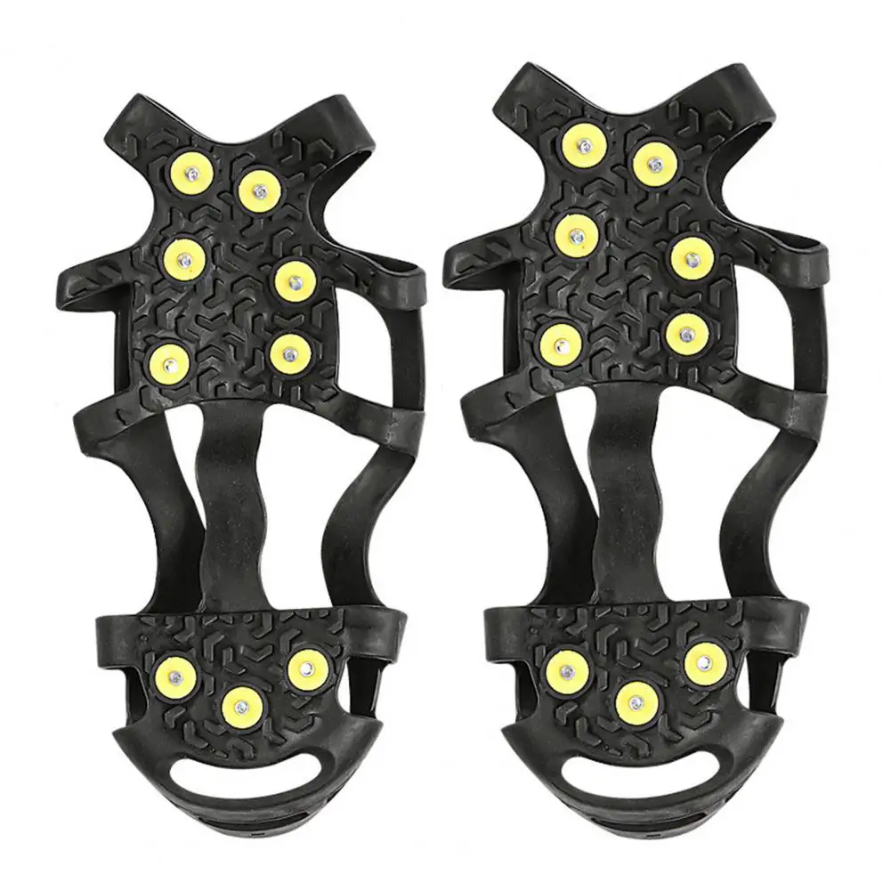 Ледяные бутсы для ходьбы по снегу тяговые кошки обуви и ботинок нескользящие