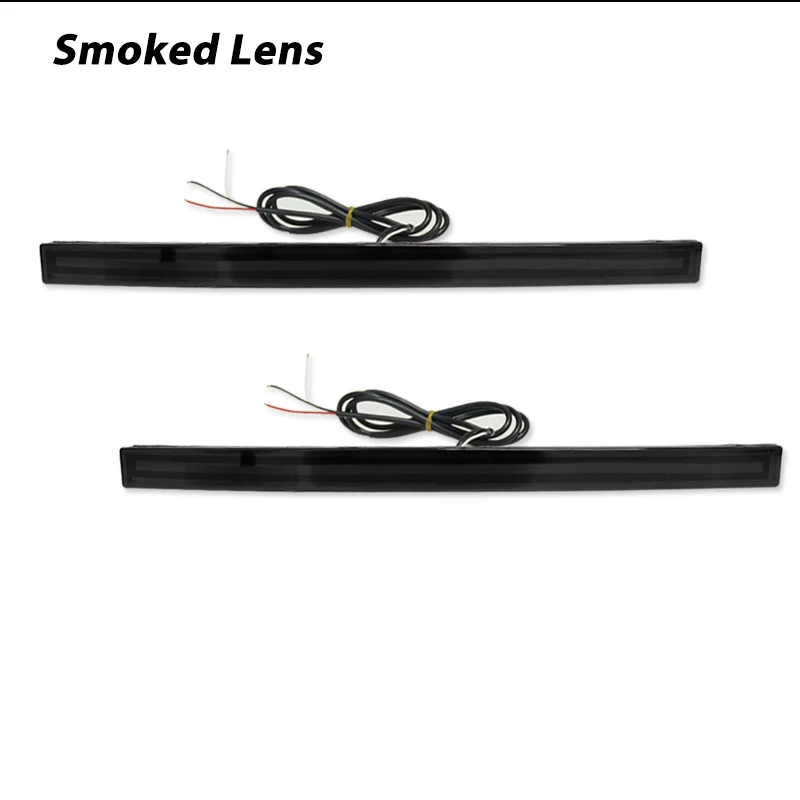 

Задний фонарь стиль красный 3D оптический светодиодный задний бампер отражатель задний тормоз светильник задние противотуманные фары для Chevrolet Corvette C7 2014-19