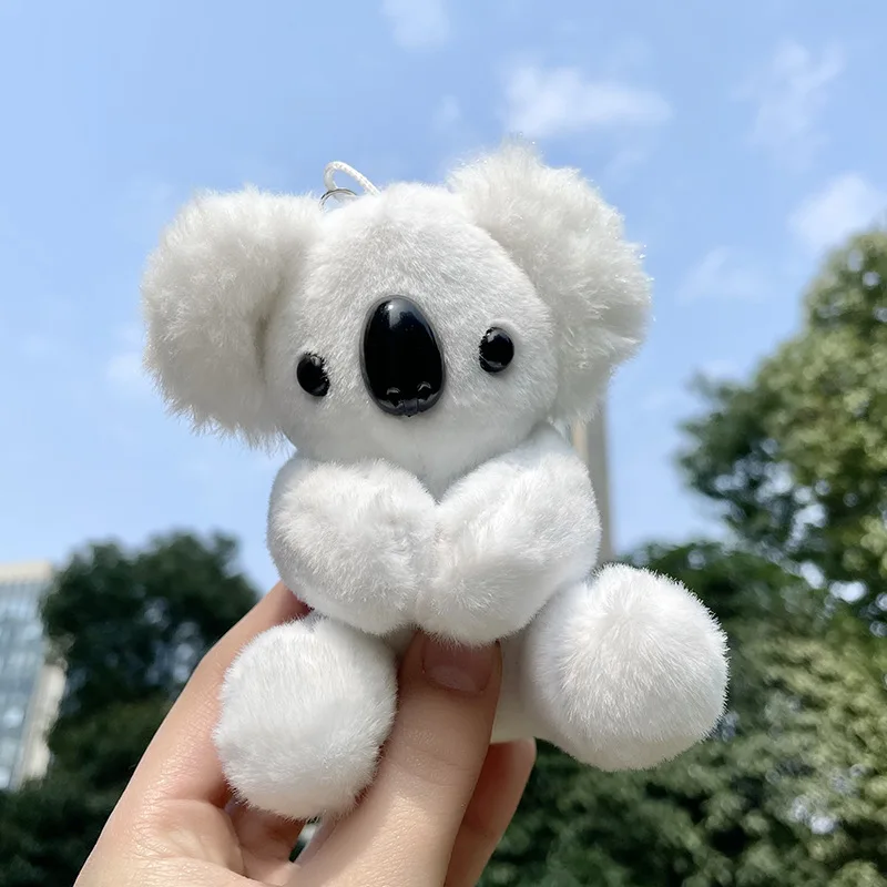 11 см милые плюшевые игрушки Koala животные куклы маленького размера брелок кольцо