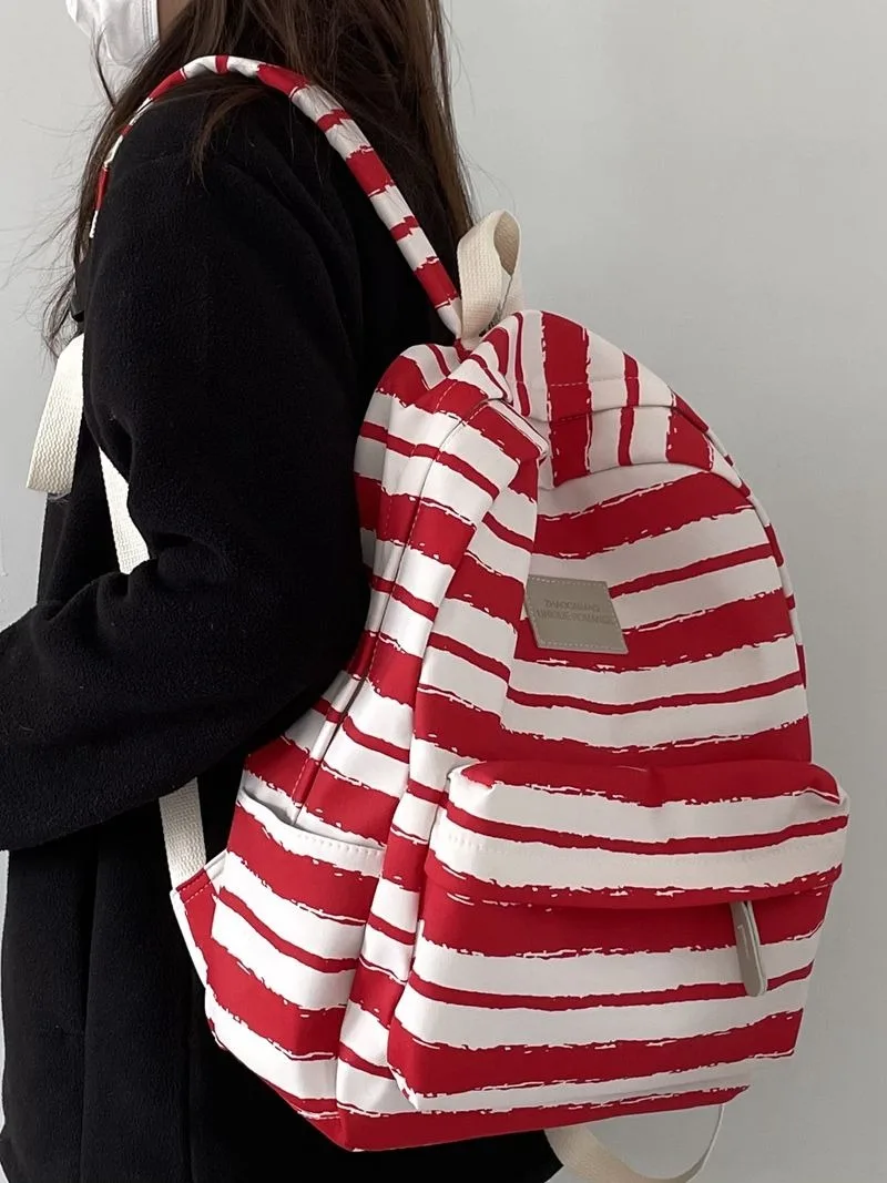 BOMO Streaks женский рюкзак модные простые рюкзаки большой емкости для женщин