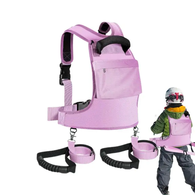 Лыжные ремни для малышей регулируемый рюкзак лыжных тренировок спортивное