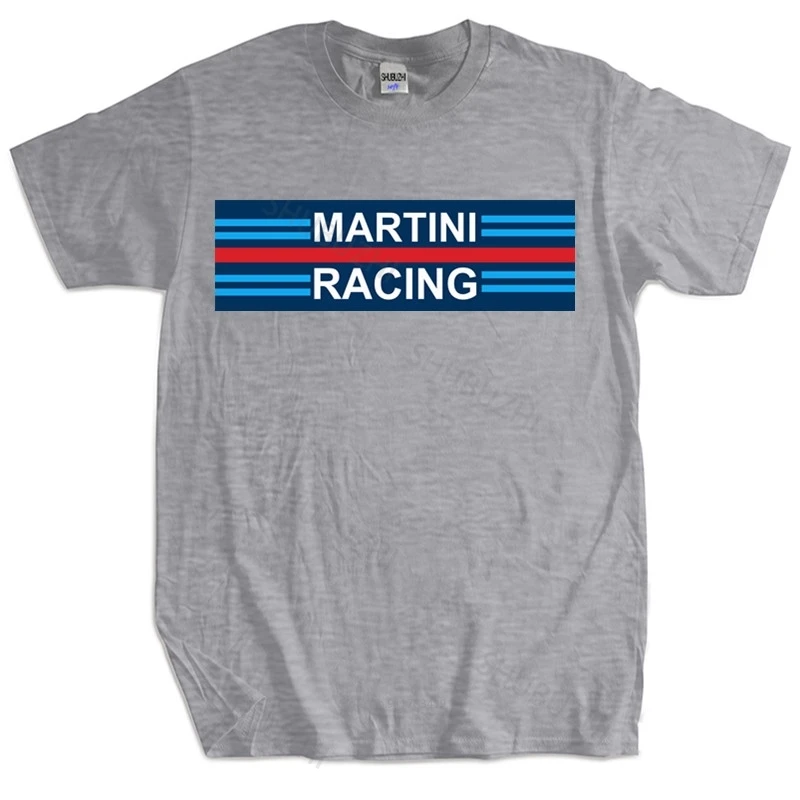 

Male Black Tshirt Retro Martini Racinger Classic Le Mans Vintage Mens Christmas Gift Fashion Unisex Teeshirt Euro Size