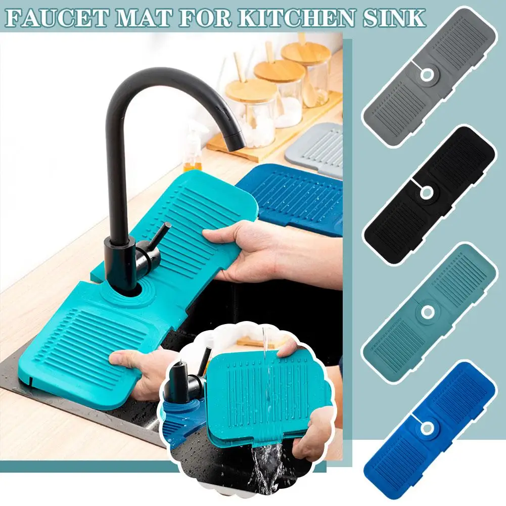 Прокладка для слива смесителя силиконовый брызговик ванной и кухни практичная