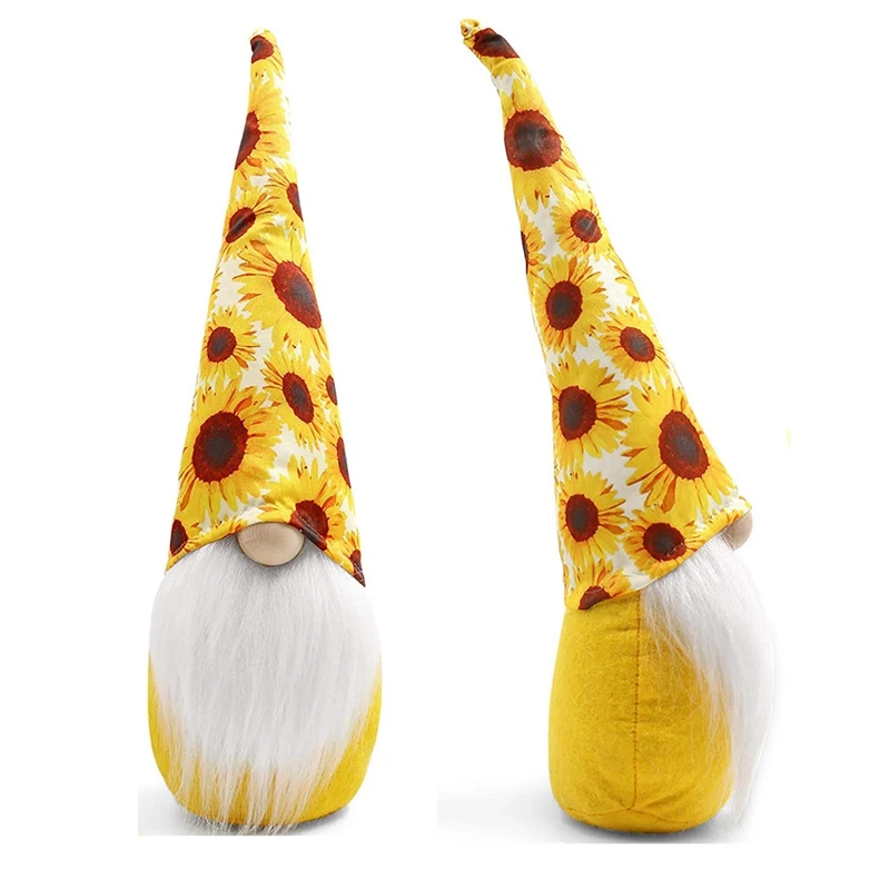 

2 шт. Подсолнечник сад гном летняя клетка Подсолнечник фермерский гном рождественские украшения домашний декор CNIM Лидер продаж