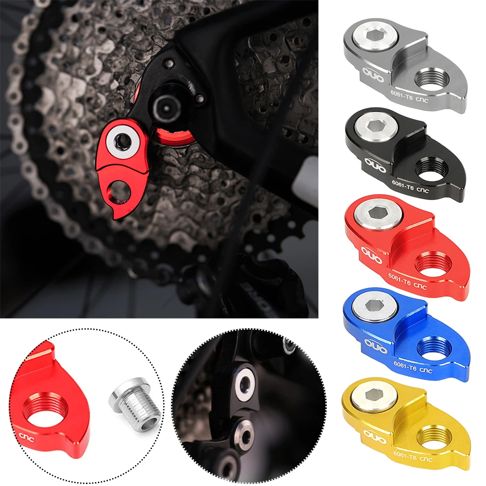 

Bike Bicycle Rear Mech Derailleur Gear Hanger Extender Extension CNC Bicycle Accessoriess Road Mountain Biker Parts Cycling
