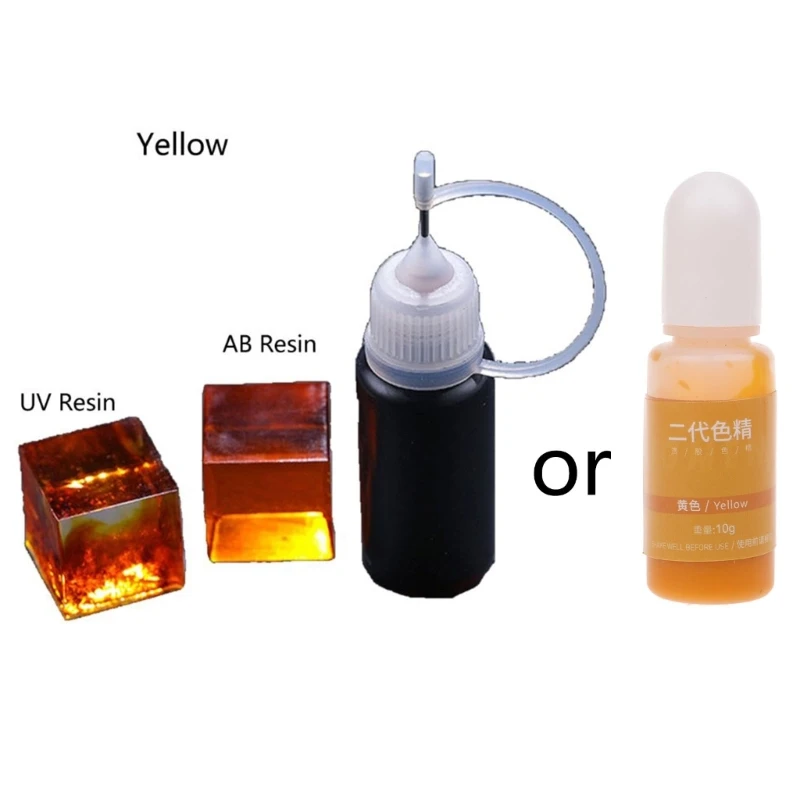 

7 Colours Epoxy Pigment Liquid Colorant Dye Ink Diffusion Resin Jewelry Making