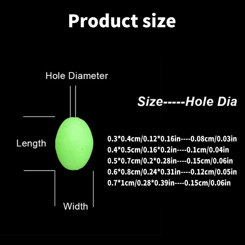 Мягкие бусины светящиеся приманки для морской рыбалки рыболовные яйца ночной