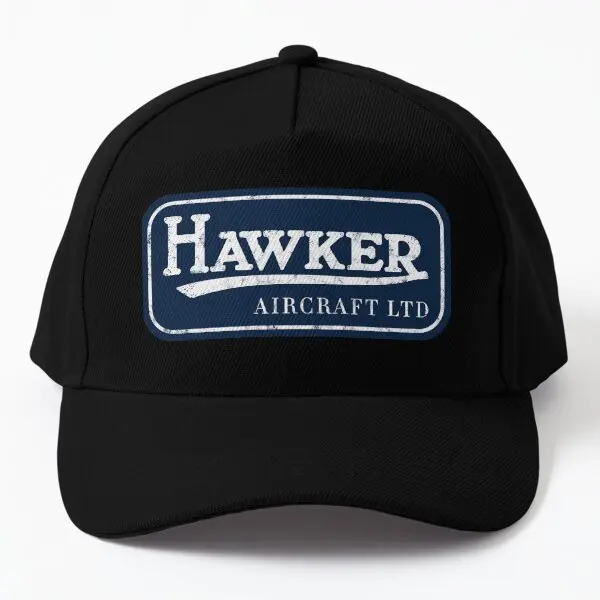 

Hawker Aircraft Vintage Logo Baseball Cap Hat Sun Summer Spring Czapka Snapback Black Solid Color Women Mens Bonnet